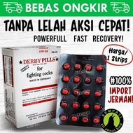 Derby derbi pil import jerman vitamin obat doping ayam aduan petarung