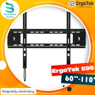 [E97] ErgoTek 60 - 110 Inch Flat Wall TV Mount - Ultra Thin 3.5 Cm [More Advanced than K85 / E85 ]