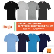 OREN SPORT Unisex Baju Kosong Baju Cotton T-Shirt Lelaki Tshirt Cotton Plain Tshirt CT51 Group A X B