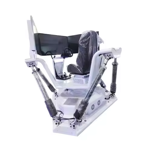 Best Racing Simulator Cockpit 6Dof Motion Virtual Racing Simulator Full Set