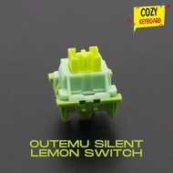 [cozy.keyboard] Outemu Silent Lemon Switch สวิตช์เงียบ 2 จังหวะ ราคาเบาๆ ลูปมาแล้วบางๆ