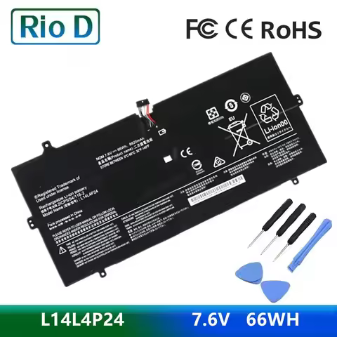 L14L4P24 L14M4P24 7.6V 66WH 8820mAh Laptop Battery for Lenovo YOGA 4 PRO YOGA 900-13ISK 900-IFI 900-
