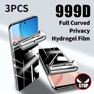 3Pcs Anti Spy Privacy Soft Hydrogel Film For Oppo F29 F27 Pro F29Pro F27Pro Plus Anti Blue Light HD 