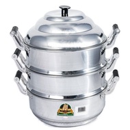32cm Aluminium Steamer Pot Kuching Brand 3 Layer Steam Pot Periuk Kukus