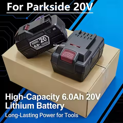 For Parkside 20V full range electric tool battery PAP B1 B3 hand drill battery A3/ PAP 208 A1 4.0Ah 