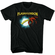 Flash Gordon Barang Mens T Shirt Caped Space Hero Vintage Comic Book Punch Tee Multi Color Tee