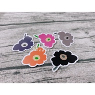 Little Poppy Flower Sticker|Waterproof Sticker|Flower Sticker
