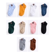 MATA Imported Brown Character Short Socks Below the Ankle Fashion Men's and Women's Socks