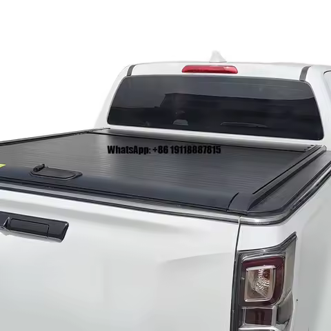 Aluminum POWER Cannon Tonneau Retractable Roller Lid for ISUZU DMAX 2021-2025