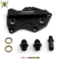 Oil Radiator Adapter Car Aluminum Oil Filter Car Modification Engine Oil Cooling For VAG AUDI RS3 EA