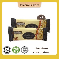 Chocotainer Energy Diet Bar | High Protein | Premium Dark Chococlate with Nuts | No Sugar Added | Ha