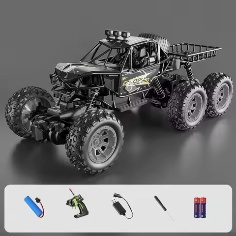 1:12 Scale RC Car With 6WD, 38CM In Length, 2.4Ghz Remote Control, Suitable For Crawling, Drifting A