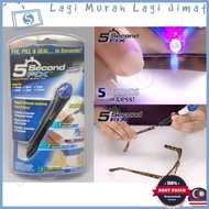 Instant Glue 5 Second Fix UV Light Repair Glue Tool Plastic Metal Adhesive UV GLUE Pen x 1pc