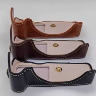 Suitable for Canon R100 R50 Base G7X3 G7X2 R10 M3 M6II M6 Camera Bag Half Case Leather Case