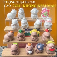 Capybara B.85 Mini Plaster Coloring Statue 7cm high (Color not included), children's game