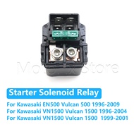 Motorcycle Starter Solenoid Relay For Kawasaki EN500 VN1500 Vulcan 500 1500 W650 EJ650 ZX1100 GPZ110