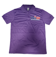 Customized DEPED MATATAG Violet Drifit Polo Shirt