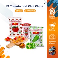 FF Snacks And Chips 28-32g/45g/110g Natural Crunchy Savory Tomato Green Chilli Durian Flavour