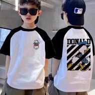 ‍ Coolbo Black and White 2025 Short-sleeved Boy New Boy Short-sleeved Cool Boy T-shirt