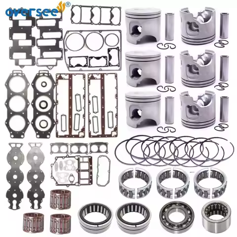 Crankshaft & Power Head Rebuild Kit STD 64F/6K7 For Yamaha 2T 200-225HP Outboard Engine