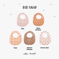 Bib Snap - Baby Bib - Cotton Thread