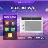 TCL iFFALCON 0.6HP Aircon Window Type Manual - IFAC-06CW/UL (R32 Refrigerant, Fast Cooling, Auto Res