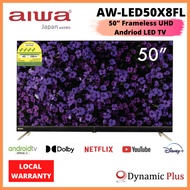 AIWA AW-LED50X8FL LED UHD Frameless Smart TV with Built-in Sound Bar - 50"