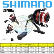 Shimano Sienna 500FG 1000FG 2000FG 2500 2500HG FG Fishing Reel