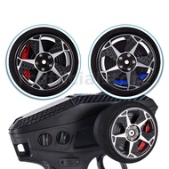 Dumborc M3 Remote Control Metal Sponge Handwheel RC Transmitter Metal Steering Wheel for DUMBORC Rad