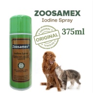 Zoosamex Iodine Spray (Ubat Spray Luka)For All Animal