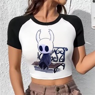 Hollow Knight Gothic Manga Cropped Top - Baddie Style