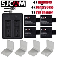 New 4pcs SJCAM sj4000 eken H9 H3 H8 W9 G3 GIT-LB101 GIT BAERY sj5000 sj6000 sj7000 SJ8000 SJ9000 baery  Dual charger