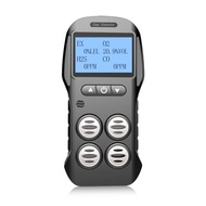 Aikesi   4  Gas  Analyzer H2S,O2,CO,Explosive Combustible  Indicator Gas Leakage Detector Natural Ga