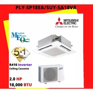 MITSUBISHI R410A INVERTER CEILING CASSETTE 2.0HP SUY-SA18VA2