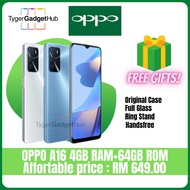Original OPPO Smartphone A16 4GB RAM+64GB ROM OPPO Smartphone Offer Termurah/OPPO Authorized Dealer/