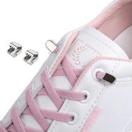 1 Pair No Tie Shoe laces Elastic Shoelaces Outdoor Leisure Sneakers Quick Safety Flat Shoe lace Kids And Adult Unisex Lazy laces