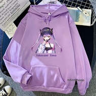 Anime Hololive Tokoyami Towa Hoodie Aesthetic Funny Women Kawaii Pullover Hoodie