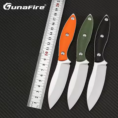14c28n Blade Small Straight Knife Pocketknives Neck Fixed Blade Knives EDC Outdoor Bushcraft Knife C