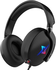 Gaming Headset for PS4 PS5 PC with 3D Surround Sound Headset with Microphone Headphones Noise Cancel