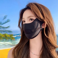 SGFUIS Sun Protection Face Anti-UV Ice Silk Face Shield Sunshade Sunscreen Summer