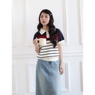 LIN CLOSET [AT866] High quality Korean style mixed color sweater - MAY COLLECTION