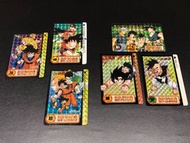 絕版罕有龍珠閃咭 [1000號雙面閃］一套六張