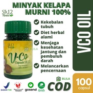 [BPOM] VICO OIL SR12 isi 100 Kapsul VCO OIL Minyak Kelapa Premium