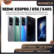 Xiaomi Redmi K50 Pro / Xiaomi Redmi K50 / Redmi K40S Phone Dimensity9000 Handphone Telefon Murah Original Smartphone