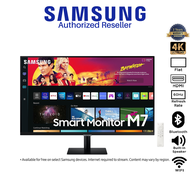 Samsung Smart Monitor M7 32  LS32BM700UEXXS UHD 4MS 60HZ WIFI BLUETOOTH BUILT-IN SPEAKER VA Monitor