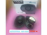 ลำโพงรถยนต์ ACUSTIKA รุ่น AK-A69 กำลังขับสูงสุด 1000 วัตต์  6.5" COAXIAL SPEAKER ขนาดดอก 6X9 แพค 1 ค