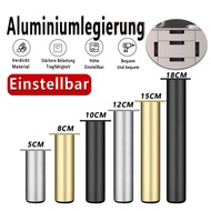 Aluminum Alloy Furniture Cabinet Feet, Adjustable Support Legs, Sofa Legs, Refrigerator Feet, Washin