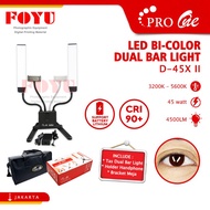 PROFESSIONAL LED BI-COLOR DUAL BAR GLAM LIGHT PRO ONE D-45X - BHADRIKASTORE4