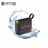 SR - LENYES S216 Wireless Speaker Bluetooth 5.3 Portable Waterproof IPX7 RGB Light Musik Box TWS ori