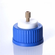 Sealed Locking Bottle Caps for Solvent Flasks PEEK Adapter HPLC Liquid Phase Bottle Caps GL45 Univer